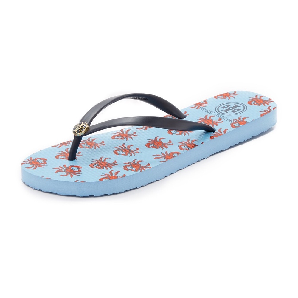 Tory Burch Printed flip flops